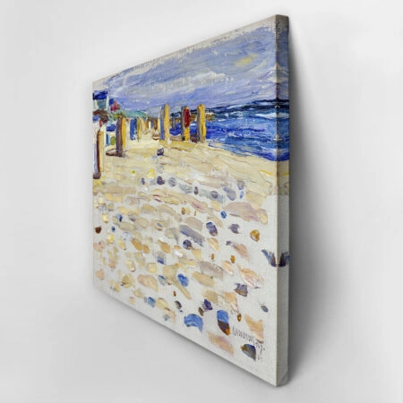 Πινακας σε καμβά KANDINSKY - HOLLAND BEACH CHAIRS - Wassily Kandinsky Sticky 2