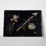 Πινακας σε καμβά KANDINSKY - ISOLATED SOUNDS