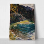 Πινακας σε καμβά KANDINSKY - KOCHEL ALTE KESSELBERGSTRASSE