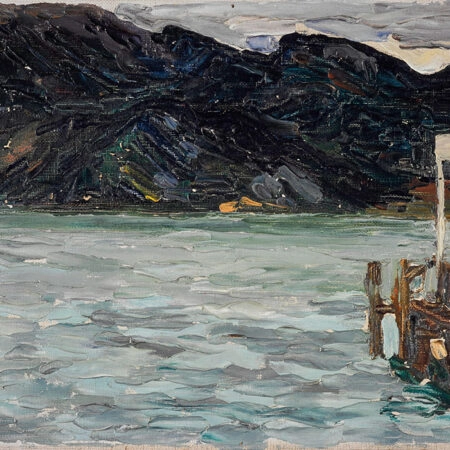 Πινακας σε καμβά KANDINSKY - KOCHEL LAKE AND PER I - Wassily Kandinsky Sticky 5
