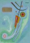 Πινακας σε καμβά KANDINSKY - LIGHT