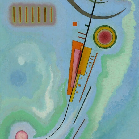 Πινακας σε καμβά KANDINSKY - LIGHT - Wassily Kandinsky Sticky 5