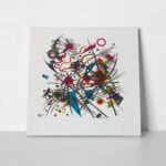 Πίνακας σε καμβά KANDINSKY - LITHOGRAPH FOR THE FOURTH BAUHAUS PORTFOLIO