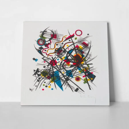 Πίνακας σε καμβά KANDINSKY - LITHOGRAPH FOR THE FOURTH BAUHAUS PORTFOLIO - Wassily Kandinsky