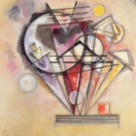 Πίνακας σε καμβά KANDINSKY - ON THE POINTS