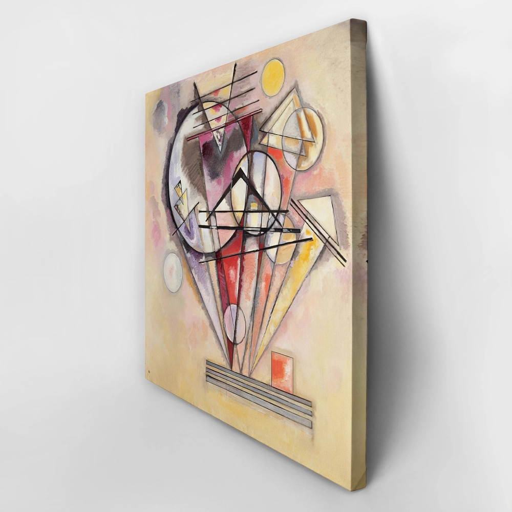 Πίνακας σε καμβά KANDINSKY - ON THE POINTS