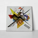 Πίνακας σε καμβά KANDINSKY - ON WHITE II
