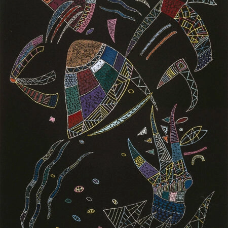 Πινακας σε καμβά KANDINSKY - POINTS - Wassily Kandinsky Sticky 5