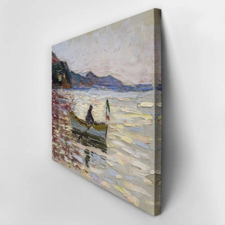 Πινακας σε καμβά KANDINSKY - RAPALLO BOAT IN THE SEA - Wassily Kandinsky Sticky 2
