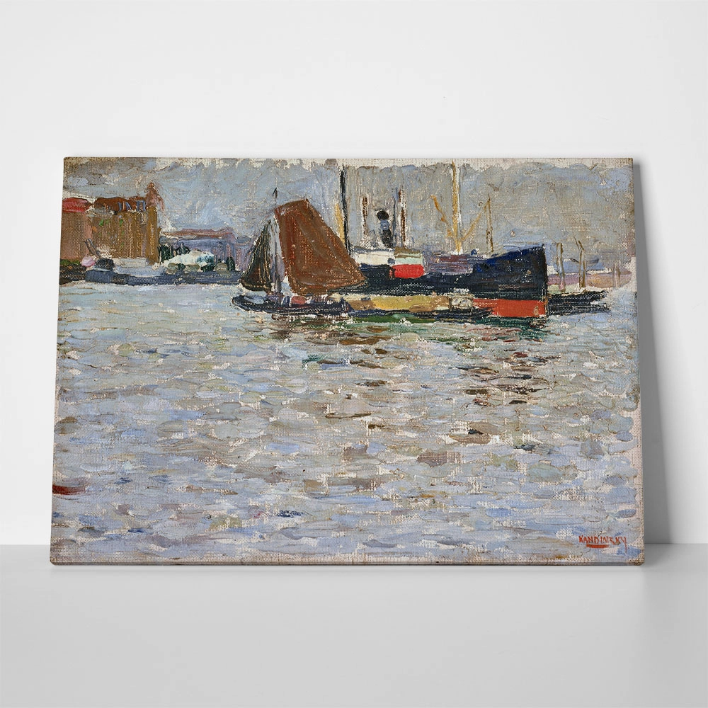 Πινακας σε καμβά KANDINSKY - ROTTERDAM SUN