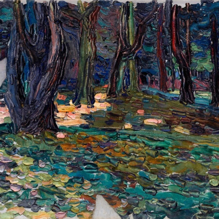 Πινακας σε καμβά KANDINSKY - SAINT CLOUD PARK - Wassily Kandinsky Sticky 5