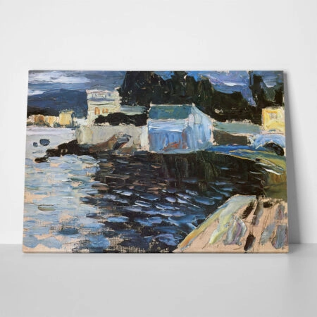 Πινακας σε καμβά KANDINSKY - SESTRI EVENING - Wassily Kandinsky