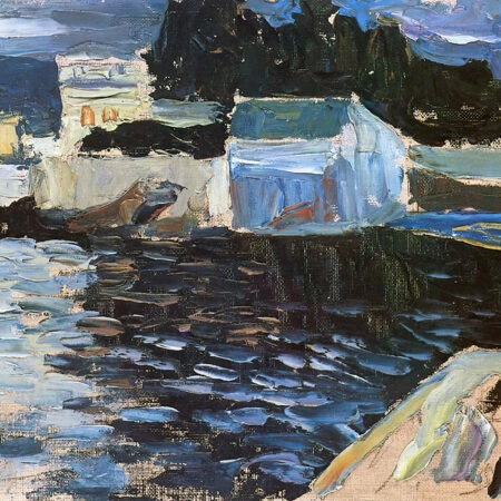 Πινακας σε καμβά KANDINSKY - SESTRI EVENING - Wassily Kandinsky Sticky 5