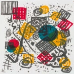 Πίνακας σε καμβά KANDINSKY - SMALL WORLDS V