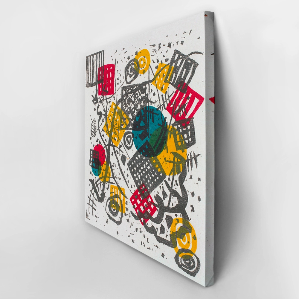 Πίνακας σε καμβά KANDINSKY - SMALL WORLDS V