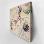 Πινακας σε καμβά KANDINSKY - STUDY FOR KLEINE FREUDEN