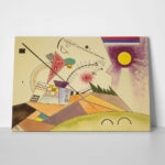Πινακας σε καμβά KANDINSKY - STUDY FOR MOVING REST