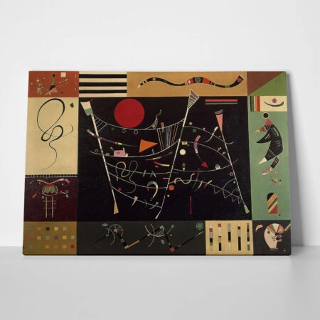 Πινακας σε καμβά KANDINSKY - THE WHOLE - Wassily Kandinsky