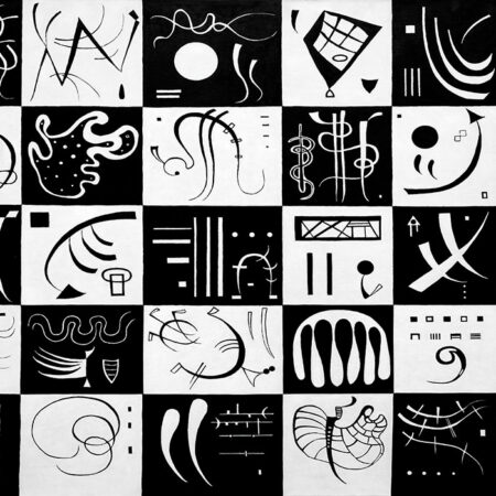 Πινακας σε καμβά KANDINSKY - THIRTY - Wassily Kandinsky Sticky 5