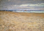 Πινακας σε καμβά KANDINSKY - TUNIS COASTAL LANDSCAPE I