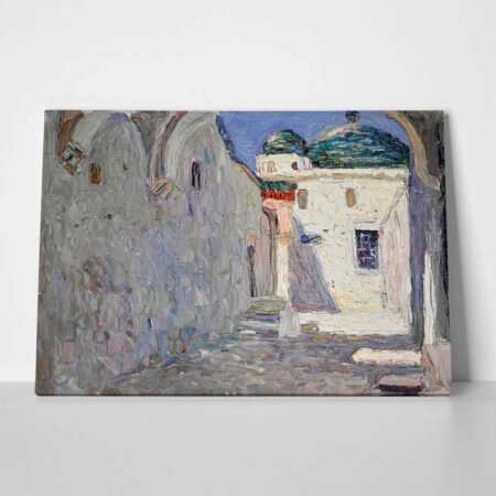 Πινακας σε καμβά KANDINSKY - TUNIS STREET - Wassily Kandinsky