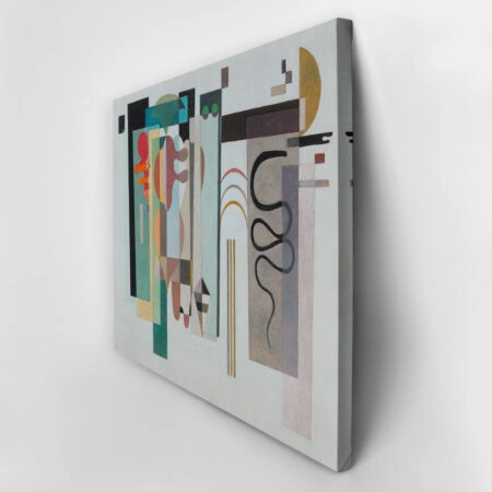 Πινακας σε καμβά KANDINSKY - TWO GREEN POINTS - Wassily Kandinsky Sticky 2