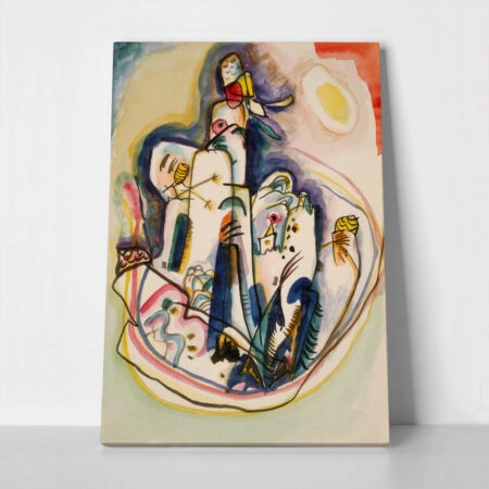 Πινακας σε καμβά KANDINSKY - UNTITLED 1919