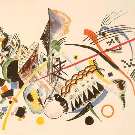 Πινακας σε καμβά KANDINSKY - UNTITLED 1922 - Wassily Kandinsky Sticky 7