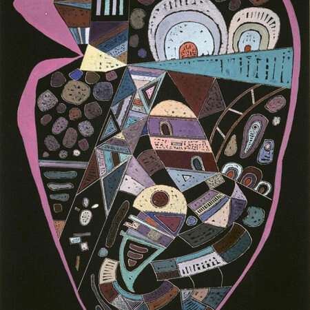 Πινακας σε καμβά KANDINSKY - UNTITLED 1940 - Wassily Kandinsky Sticky 5