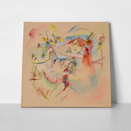 Πίνακας σε καμβά KANDINSKY - UNTITLED ABSTRACT - Wassily Kandinsky