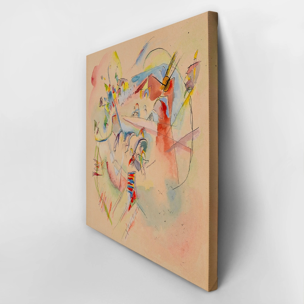 Πίνακας σε καμβά KANDINSKY - UNTITLED ABSTRACT