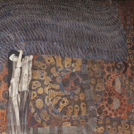 Πινακας σε καμβά KLIMT - BEETHOVEN FRIEZE - Gustav Klimt Sticky 5