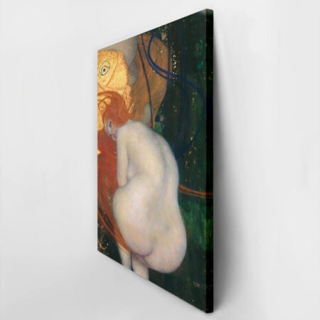 Πινακας σε καμβά KLIMT - GOLDFISH - Gustav Klimt Sticky 2