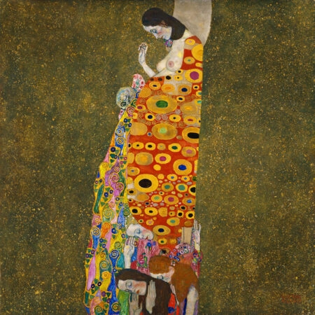 Πίνακας σε καμβά KLIMT - HOPE II - Gustav Klimt Sticky 5