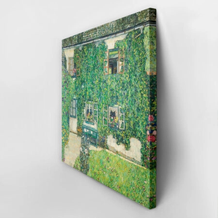 Πίνακας σε καμβά KLIMT - HOUSE IN A GARDEN - Gustav Klimt Sticky 2