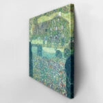 Πίνακας σε καμβά KLIMT - HOUSE IN ATTERSEE