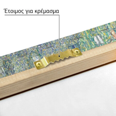 Πίνακας σε καμβά KLIMT - HOUSE IN ATTERSEE - Gustav Klimt Sticky 4
