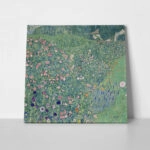 Πίνακας σε καμβά KLIMT - ITALIENISCHE GARTENLANDSCHAFT