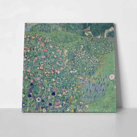 Πίνακας σε καμβά KLIMT - ITALIENISCHE GARTENLANDSCHAFT - Gustav Klimt