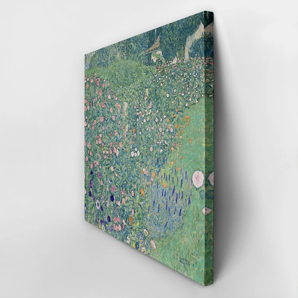 Πίνακας σε καμβά KLIMT - ITALIENISCHE GARTENLANDSCHAFT