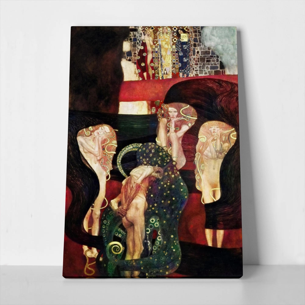 Πινακας σε καμβά KLIMT - JURISPRUDENZ