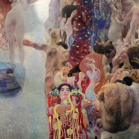 Πινακας σε καμβά KLIMT - MEDICINE - Gustav Klimt Sticky 5