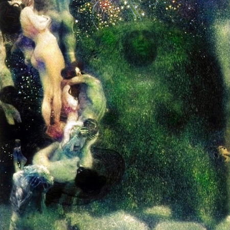 Πινακας σε καμβά KLIMT - PHILOSOPHY - Gustav Klimt Sticky 5