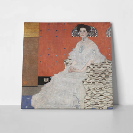 Πίνακας σε καμβά KLIMT - PORTRAIT OF FRITZA RIEDLER - Gustav Klimt