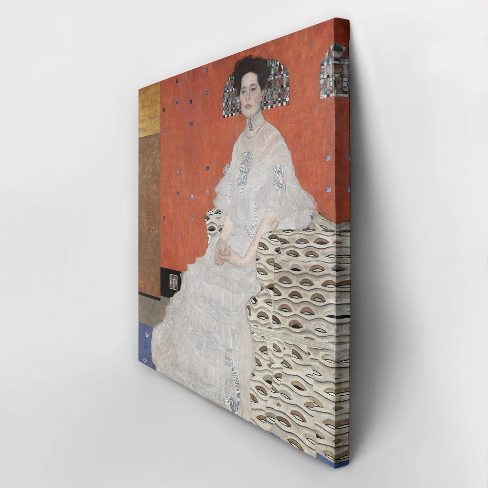 Πίνακας σε καμβά KLIMT - PORTRAIT OF FRITZA RIEDLER