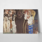 Πινακας σε καμβά KLIMT - THE HOSTILE POWERS