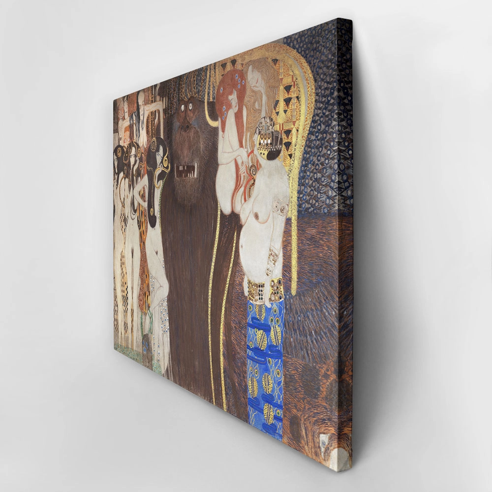 Πινακας σε καμβά KLIMT - THE HOSTILE POWERS