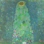 Πίνακας σε καμβά KLIMT - THE SUNFLOWER