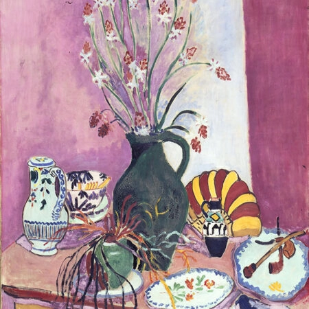 Πινακας σε καμβά MATISSE - STILL LIFE WITH ASPHODELS - Henri Matisse Sticky 5