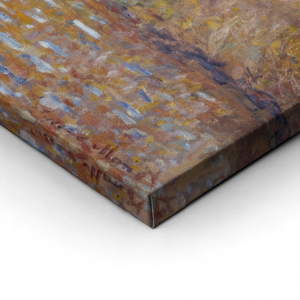 Πινακας σε καμβά MONET - ARGENTEUIL BASIN WITH A SINGLE SAILBOAT